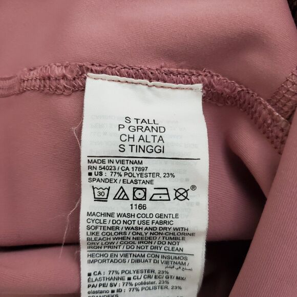 Old Navy Women's Jumpsuit Small Tall Pink Cloud Soft Unitard Active Athletic - Picture 7 of 8